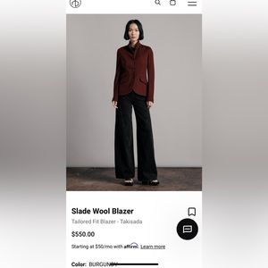 Rag&Bone Slade Blazer sz 8